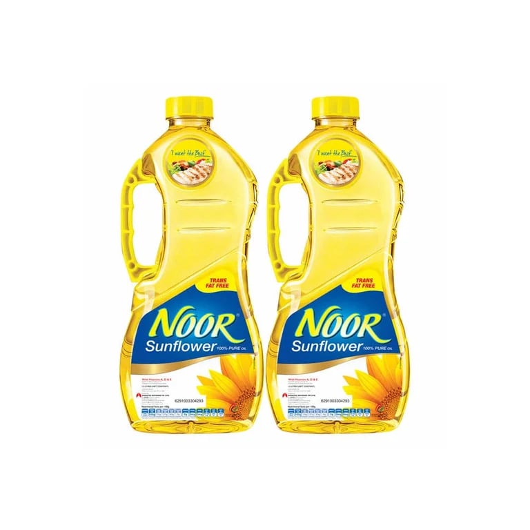 Noor Sunflower 100% Pure Oil - 2 x 1.5L