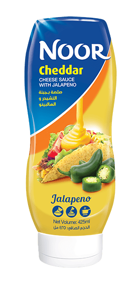 Noor Jalapeno Cheddar Sauce - 425 ml