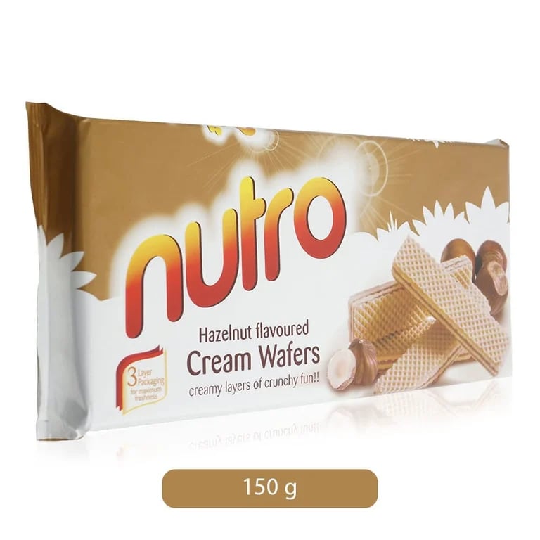 Nutro Wafer Hazelnut 150 gm