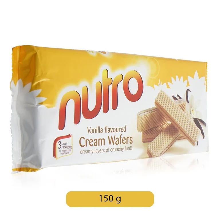 Nutro Vanilla Cream Wafer - 150 g