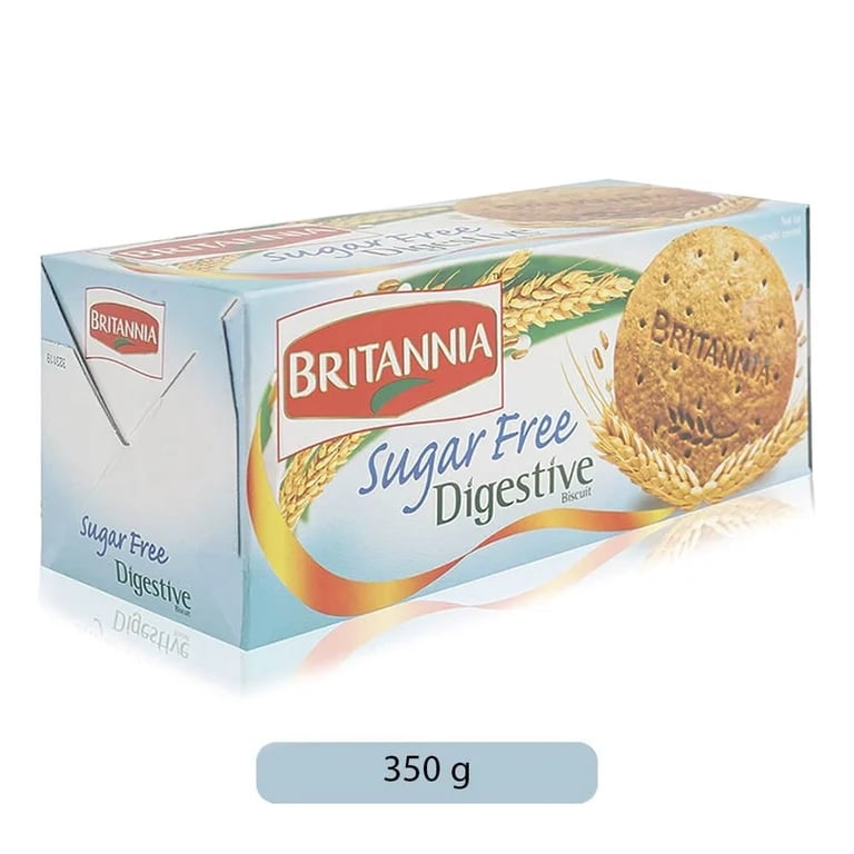 Britannia Digestive Sugar Free Biscuits - 350g