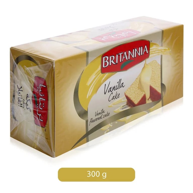 Britannia Vanilla Flavored Cake - 300g