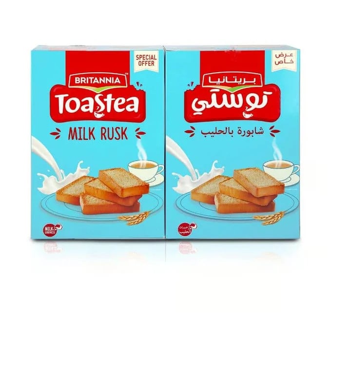Britannia Toastea Milk Rusk - 2 x 310 g