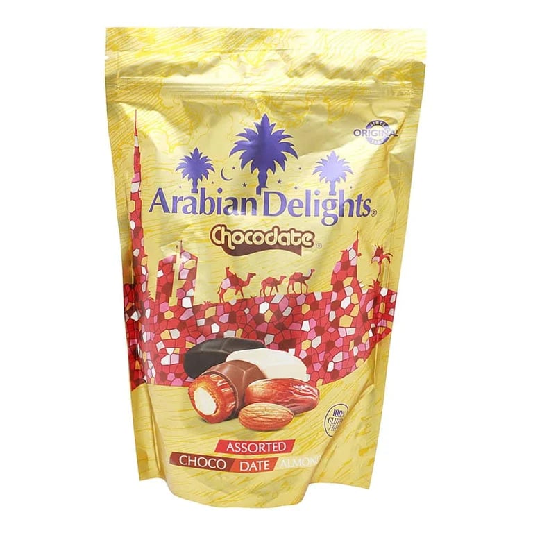 Arabian Delights Assorted Choco Date and Almond Flavour Chocodate - 230 gm