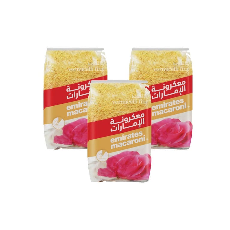 Emirates Vermicelli Fine - 3 x 500g