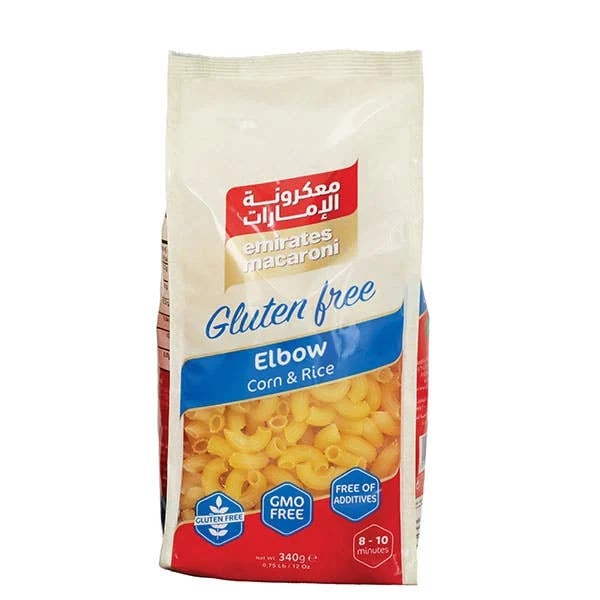 Emirates Macaroni Gluten Free Elbow Pasta - 340g