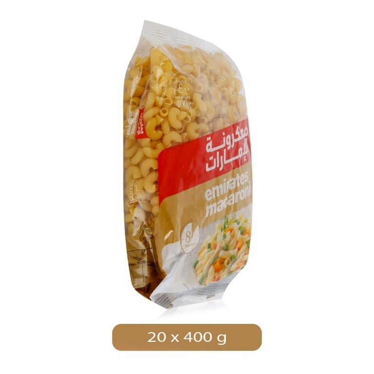 Emirates Macaroni Corni - 20 x 400 gm