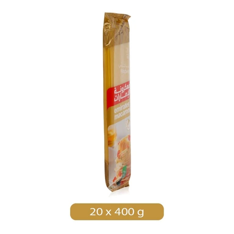 Emirates Macaroni Spaghetti - 20 x 400 gm