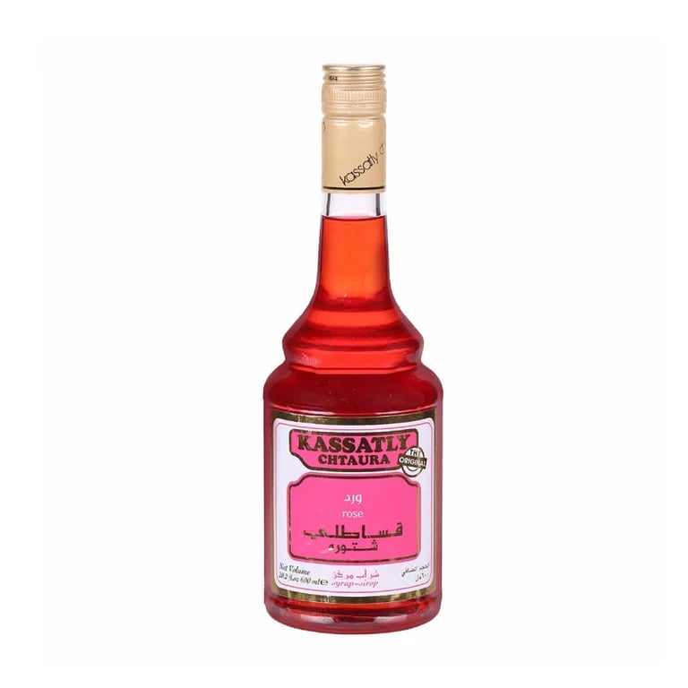 Kassatly Rose Syrup Strawberry 600Ml