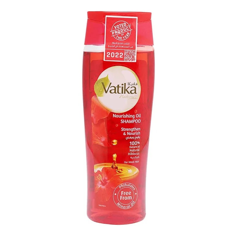Vatika Naturals Strengthen & Nourishing Oil Shampoo - 425 ml