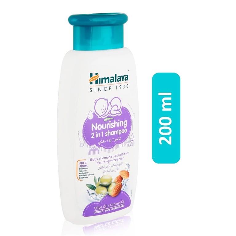 Himalaya Nourishing 2-in-1 Baby Shampoo with Conditioner - 800ml