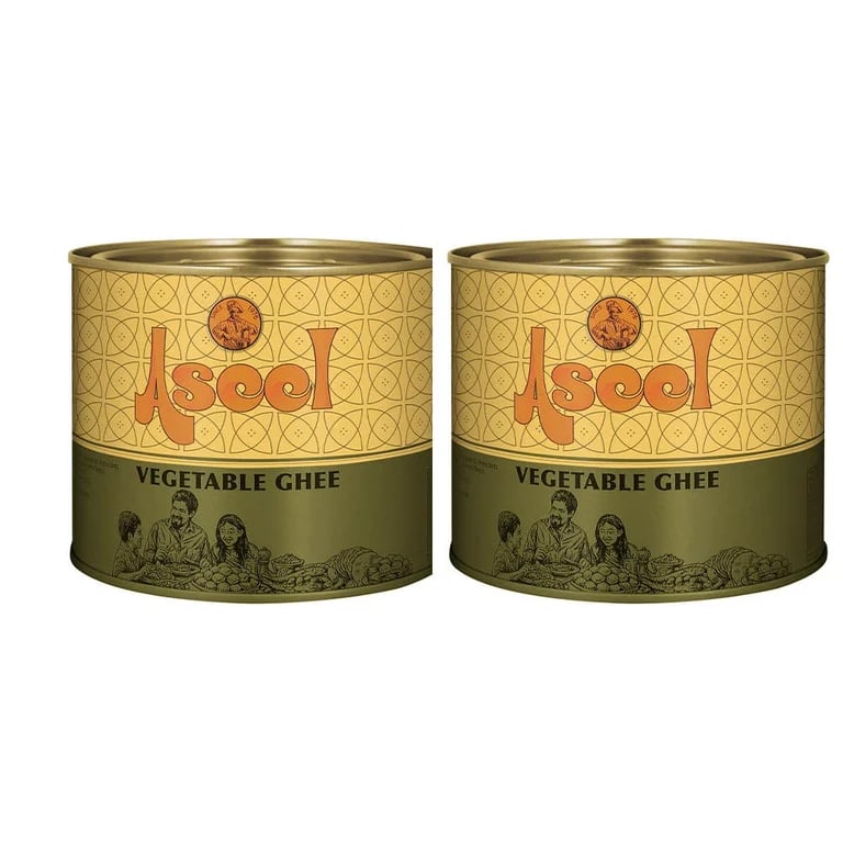 Aseel Vegetable Ghee - 2 x 500ml