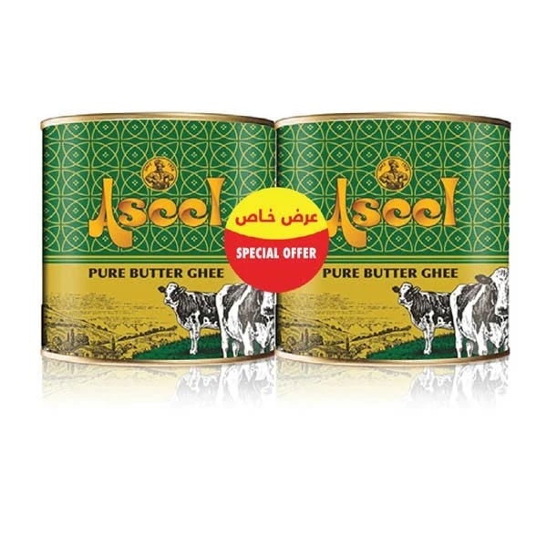 Aseel Pure Butter Ghee - 2 x 400ml