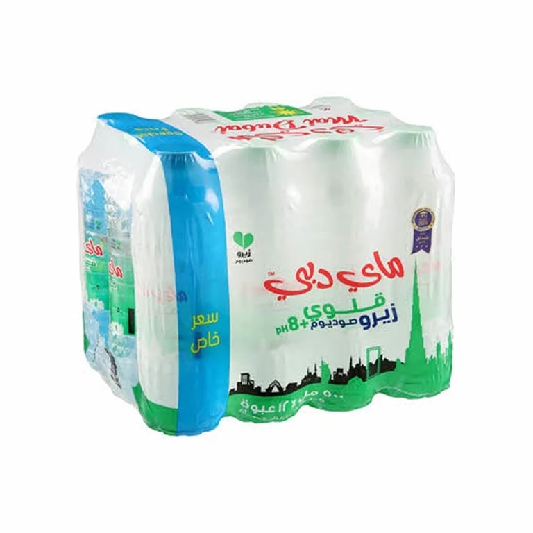 Mai Dubai Alkaline Zero Sodium Drinking Water - 12 x 500ml