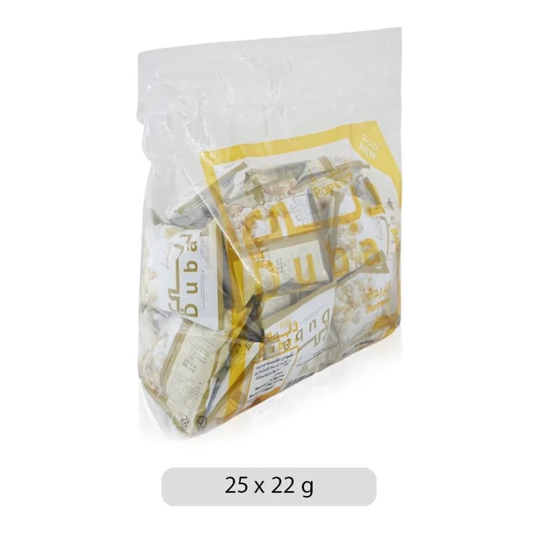 Dubai Natural Flavor Popcorn - 25 x 22g
