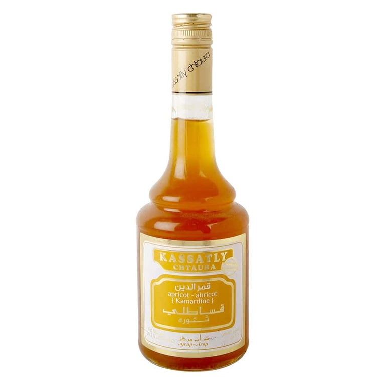 Kassatly Chtaura Apricot Syrup - 600ml
