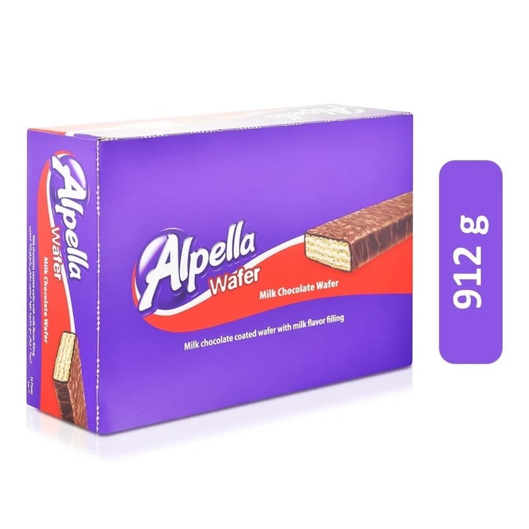 Ulker Alpella Milk Chocolate Wafer - 912 g