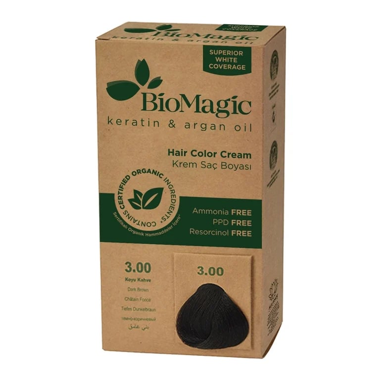 Biomagic Hair Color C K 3/00 Dark Brown