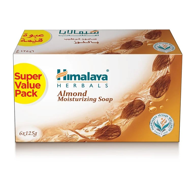 Himalaya Almond Soap - 6 x 125g