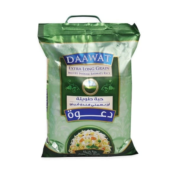 Daawat Extra Long Grain Basmati Rice - 5kg