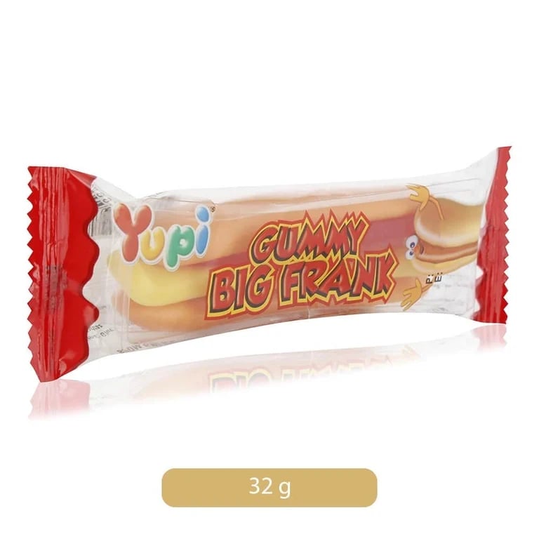 Yupi Jelly Candy Big Frank Hot Dog - 32g