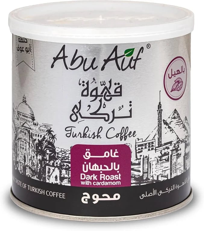 Abu Auf Turkish Coffee Dark with Cardamom 250g