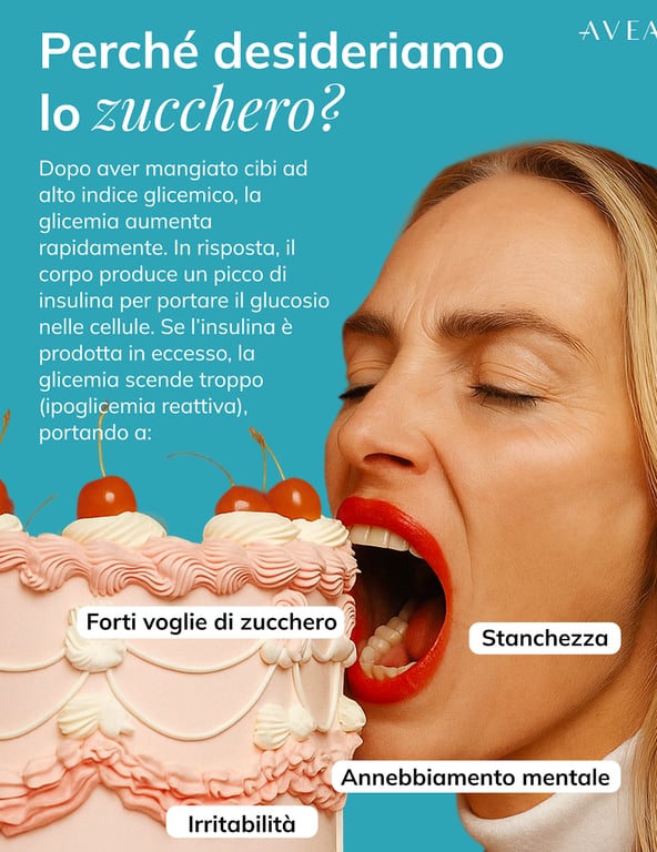 voglia di dolce: perche desideriamo lo zucchero