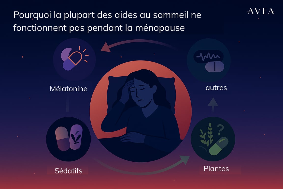 Pourquoi la plupart des somnifères ne fonctionnent pas pendant la ménopause