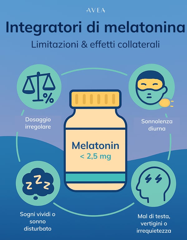 Integratori di melatonina