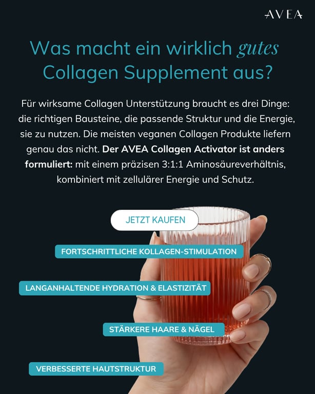 Ozempic Face und GLP-1-Nebenwirkungen: Das Supplement-Protokoll, das wirklich hilft - AVEA Collagen Activator