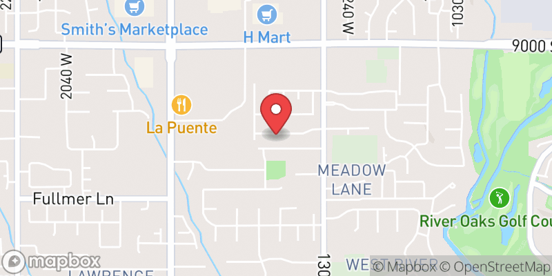 Map showing West Jordan