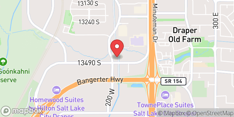 Map showing Draper