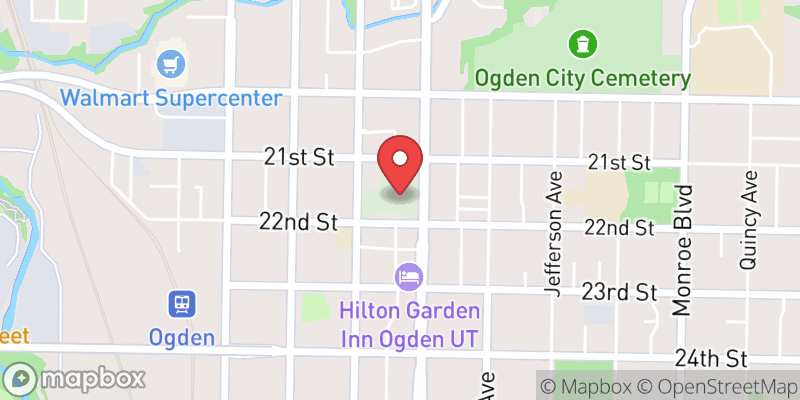Map of Ogden Utah Temple