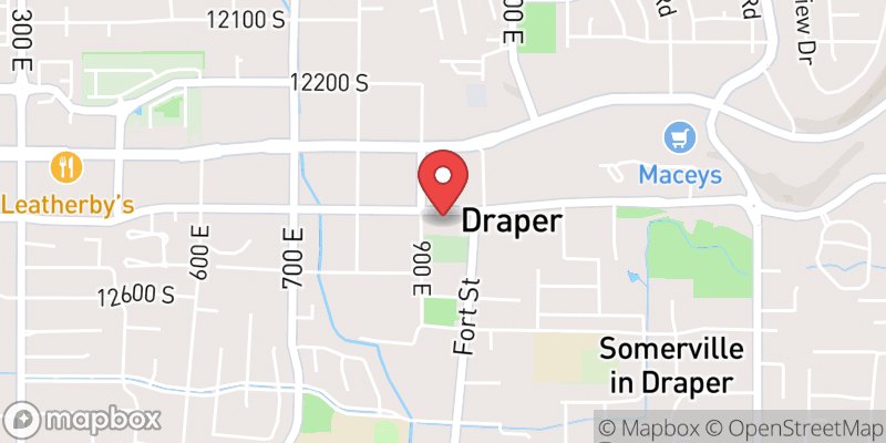 Map showing Draper