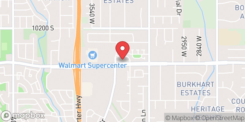 Map showing South Jordan