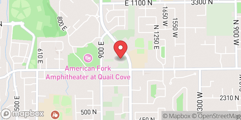 Map of Mount Timpanogos Utah Temple