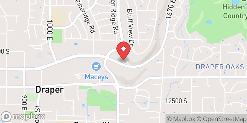 Map showing Draper