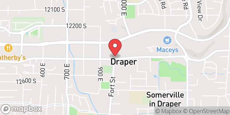 Map showing Draper
