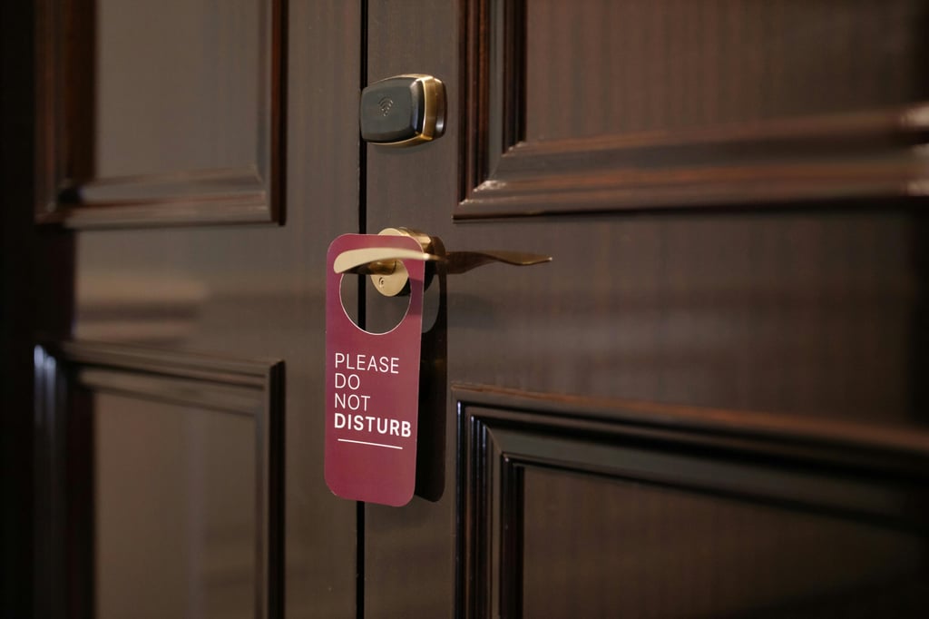 Constant Do Not Disturb mode may block key opportunities for those building financial stability.