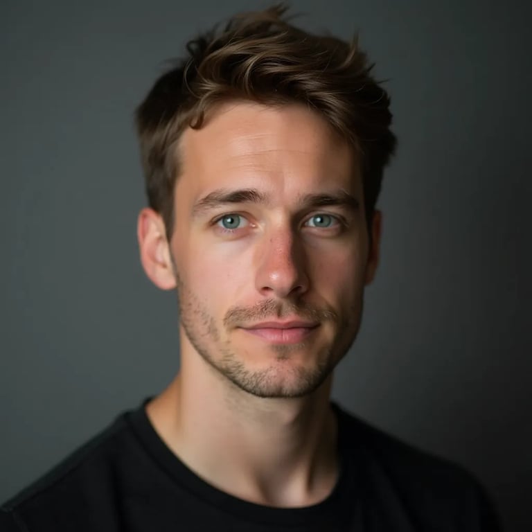 Example of suitable attire for a LinkedIn photo