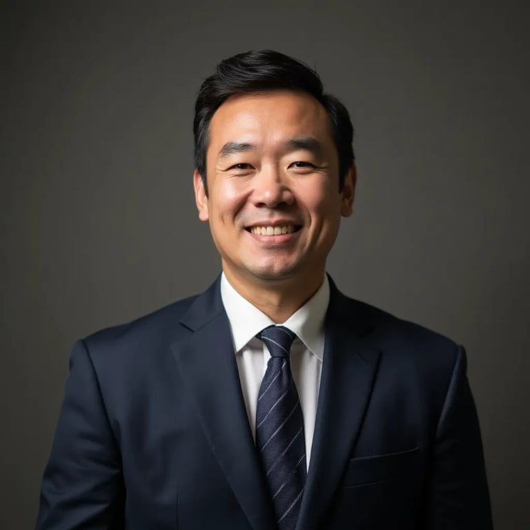 Example of suitable attire for a LinkedIn photo