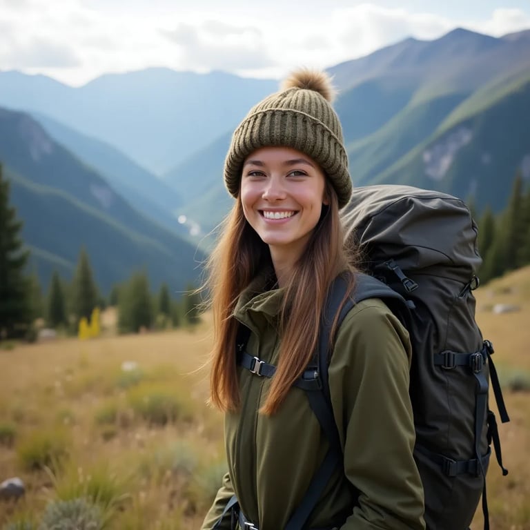 Exemple de portrait professionnel naturel sur fond neutre