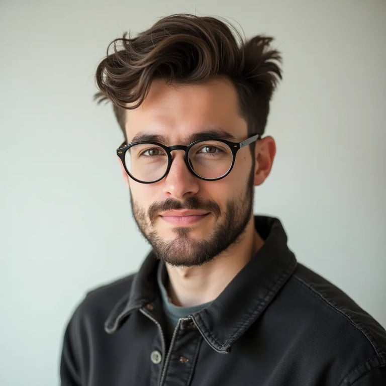 Example of a common mistake in creating profile photos