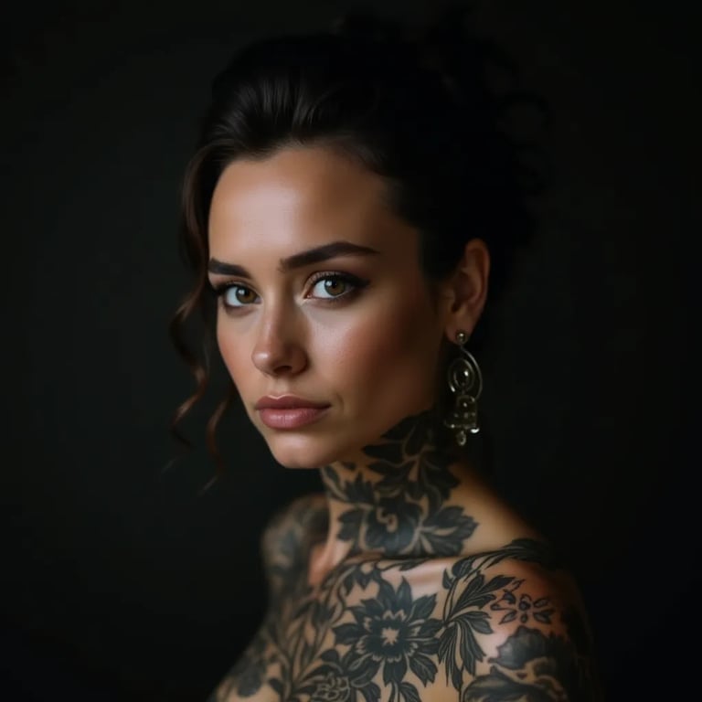Ejemplo de retrato profesional natural con fondo neutro