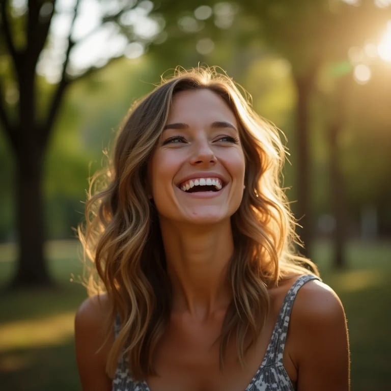 Portrait professionnel d'un homme souriant en extérieur