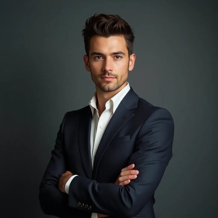 Retrato acompañado de una bio atractiva en Instagram