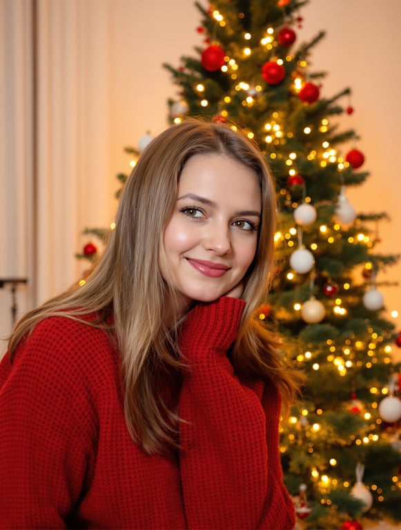 Photos de Noël IA et cartes de voeux