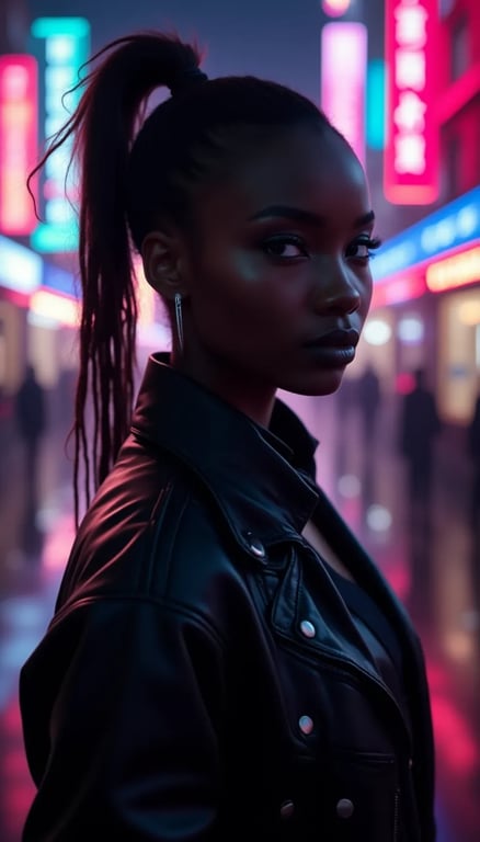 Trasforma la tua immagine in un cyberpunk futuristico