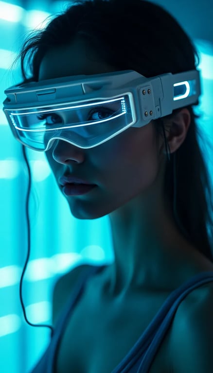 Photo example — Transform your image into a futuristic cyberpunk