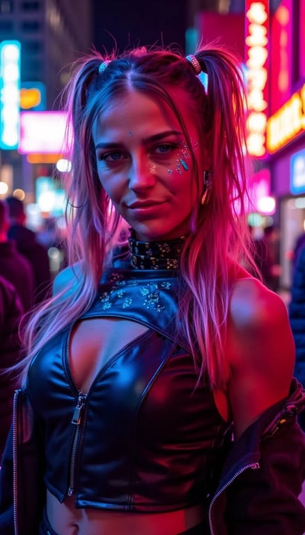 Transformez votre image en cyberpunk futuriste